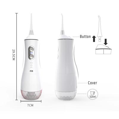 China Portable Dental Oral Irrigator Rechargeable Battery Wireless Oral Irrigator For Water Pick Flosser Dental Care OLA82 Removal Kits for sale