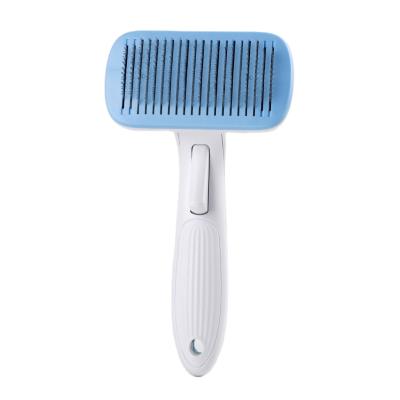 China Viable Hair Removal Pet Comb Beauty Styling Hair Removal Dog Comb Automatic Pet Hair Remover Brush Pet for sale