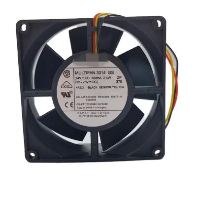 China Exhaust Ventilation 90X90X32MM 9CM 12V 24V Variable frequency axial heat flow fan Cooling fan 3312 HR NHHR U 3314 HR GS NN NS NNS S for sale