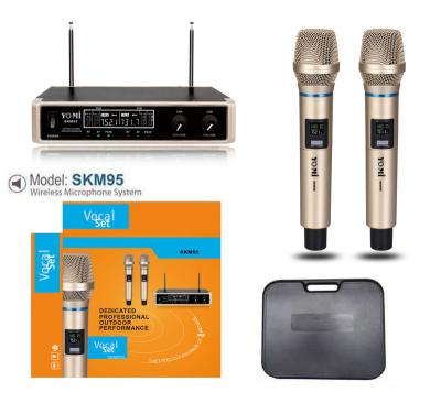 China Perfect 2020 new noise ktv microphone UHF mic wireless system handheld popular wireless microphone for sale