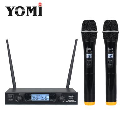 China Professional Guangzhou Perfect Karaoke Sound UHF Wireless Microphone for sale