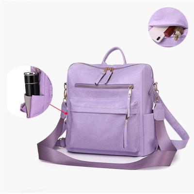 China New waterproof backpack female high quality eBay Amazon ladies backpack macaroon color girls school backpack for sale