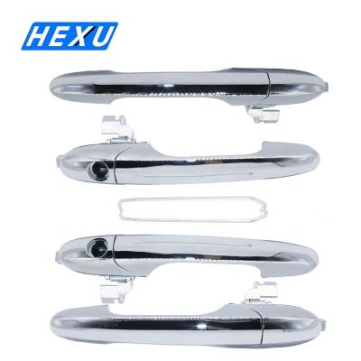 China Plastic and Metal Front Left Or Right Door Handle with Chrome for Fiat 500 2007-2020 735485875 735592012 735592026 735592014 for sale