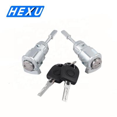 China One Set Lock Cylinder With 2 Keys For Volkswagen Golf 4 Mk4 Bora 97-06 Audi A6 SKODA FABIA POLO 97-03 604837167 604837168 OE Size for sale