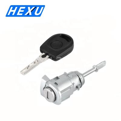 China Front Left Door Lock Cylinder 604837167 604837168 for Volkswagen Golf 4 Mk4 Bora Audi A6 SKODA FABIA POLO 1997-2003 1997-2006 OE Size for sale