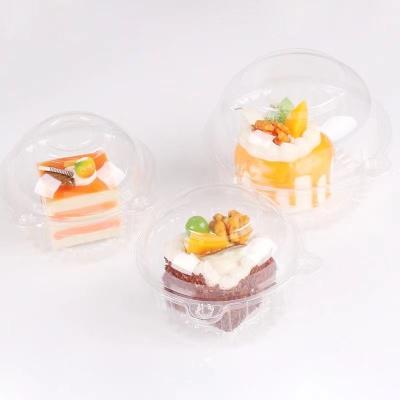 China Recyclable Cat Head Shape Food Grade Cake Fruit Packaging Plastic Box To Maintain Good Freshness Sealing Box Wholesale Factory Price for sale