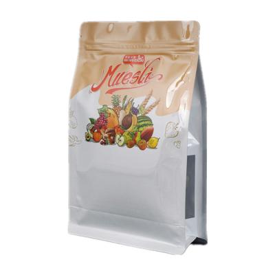 China Smell Proof Food Grade Plastic Packaging Moisture Proof Laminated Bag For Instant Oatmeal for sale