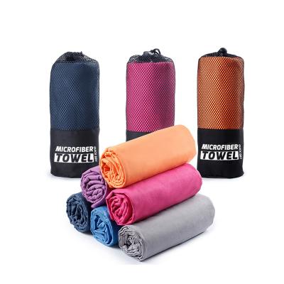 China QUICK DRY Portable Beach Sports Water Sweat-absorbent Towel Fitness Yoga Swimming Outdoor Jogging Towel for sale