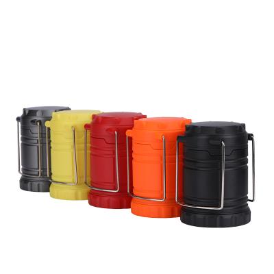 China Camping/Mini Portable Collapsible High Brightness Rising Lighting 3*AA COB Dry Battery Camping Lantern for Home Emergency, Hiking for sale