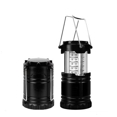 China High Brightness Outdoor Portable Folding Outdoor Lighting 30LED 3*AA Dry Battery Camping Lantern for Home Emergency, Hiking for sale