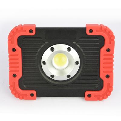 China Plastic Multifunction Portable Emergency COB Work Light For Emergency With Dry Battery for sale