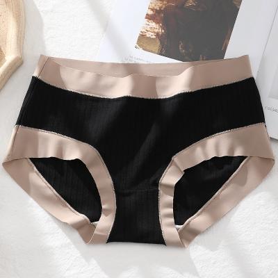 China Breathable Hot Selling Wholesale Cotton Panties Brief Women for sale