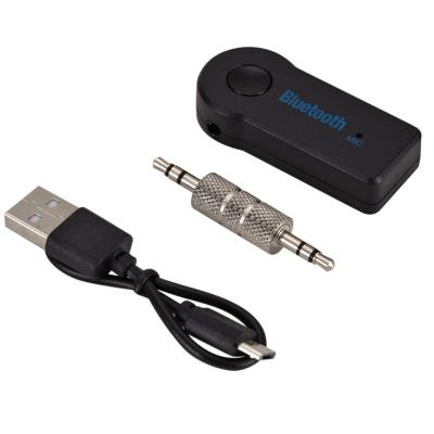 China Tooth stereo blue converter for aux receiver. 3.5mm Jack Handsfree Auto Car Kit Music Adapter for sale