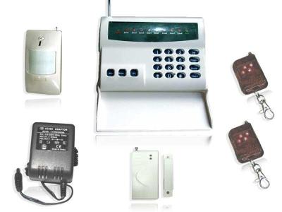 China GSM & PSTN Home security Burglar Alarms, High speed CPU, AC220V for sale