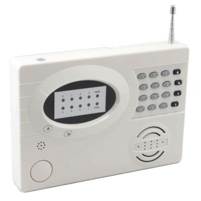 China Custom Home Burglar Alarms, LCD display,  somke sensor, monitored burglar alarms for sale