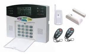 China Remote control Wireless Alarm, LCD Voice, GSM , SOS, fire, gas for sale