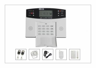 China Sistema de alarma de la seguridad de la alarma/G/M del hogar del discurso del Lcd para SOS, fuego, gas, puerta, Pasillo LYD-111 en venta