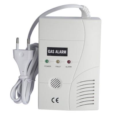 China 110v/220v het Alarm van de het Gasdetector van Wisselstroomlpg met 9V Batterijsteun Te koop