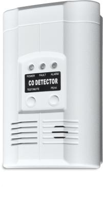 China LED Indicator Home Fire Alarm Systems , Standalone Plug-In Carbon Monoxide Detector for sale