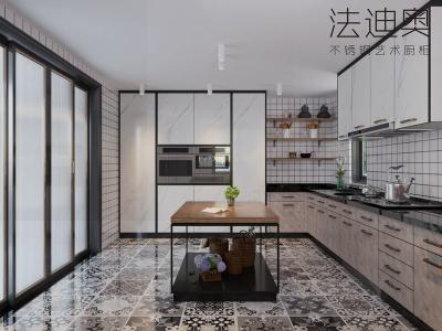 China White Marble Modern Kitchen Cabinets Stylish And Durable Stainless Steel Design for sale