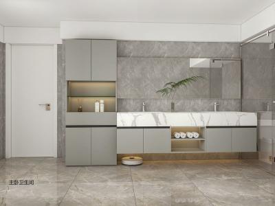 중국 Fadior Stainless Steel Bathroom Vanity With Open Shelving And Dual Sinks 판매용