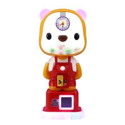 China Over 8 month bear capsule gashapon machine LYER5013, coin operated kid candy vending machine, sweet lollipop dispenser on stock for sale