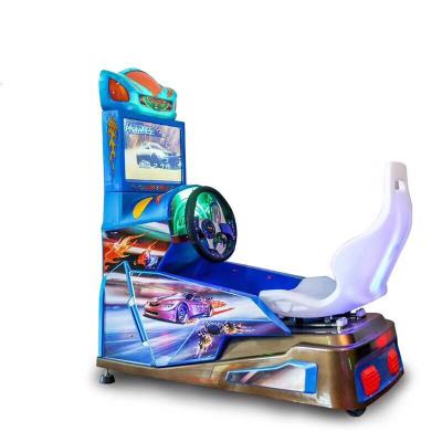 China 22 Inch Screen Kid Racing Game Machine, LYER6014 Video Game Machine, Coin Operated Kiddie Race Car Ride In Running LYER6014 for sale