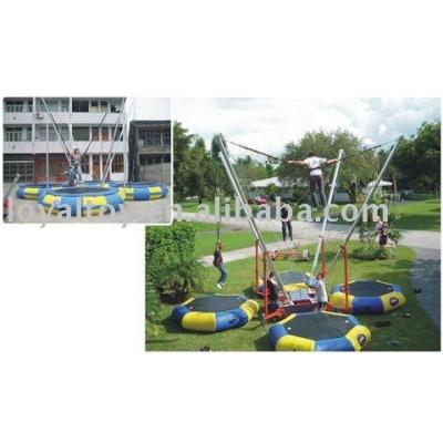 China Safe 4 in 1 bungee trampoline 9*9*6M for sale