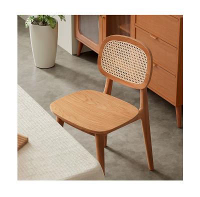 China Adjustable (height) Minimalist Creative Wooden Dining Chair  Dining Room Chairs customizable chair set for sale