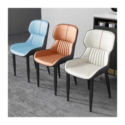 China Modern Hotel Leisure Armrest Upholstered Dinner Chair Modern Restaurant Leather  Classic Dining Arm Chair for sale