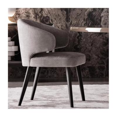 China Modern Modern light luxury fashion velvet hotel lounge chair restaurant coffee dining chair for sale