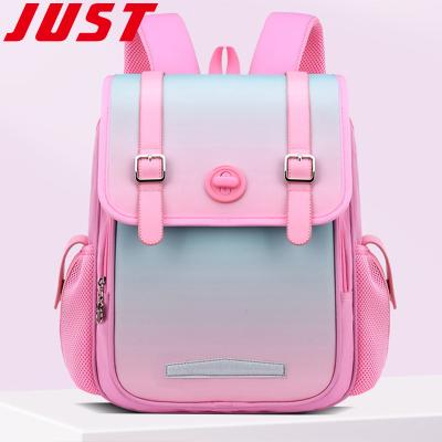 China Custom JUST Anti-theft Logo Bag Kids Teenagers Boys Girls Waterproof Outdoor Travel Book Bag School College Bags Backpack Other Backpacks for sale