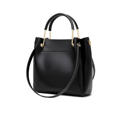 China 2021 high quality fashion promotional leisure handbag shoulder leather handbag for ladies for sale