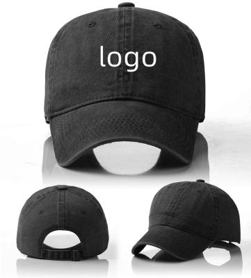 China Hat agriculture wholesale summer retro pure cotton peaks old denim outdoor soft hat washed baseball cap for sale