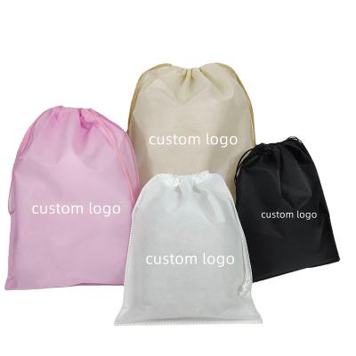 China Luggage in Dustproof Bag Non-woven Toy Gift Drawstring Bag Running Promotional Gift Drawstring Bag Storage with Logo for sale