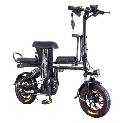 China Steel Factory Supply Fascinating Price Aluminum Adult Auto Fat Tire Electric Folding Bike for sale