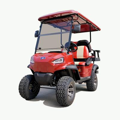 China Sell Well New Type Electric 4 Seater Club Golf Carts Hotel Reception Patrol Car For Sale 30CM for sale