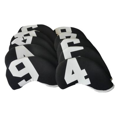 China PU Sale Various Waterproof Neoprene Protective Accessories Golf Iron Head Covers Set for sale