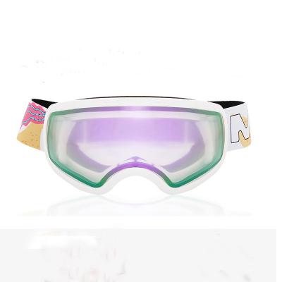 China Anti-scratch Double Anti-fog Spherical Ski Glasses Outdoor Goggles Equipment for Children Outdoor Sport Goggles UV Protection Ski Goggles New for sale