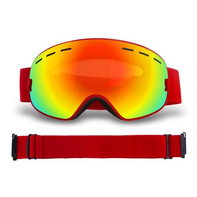 China Anti-scratch Adult Snowboard Sports Googles Anti Fog Snow Goggles Magnetic Ski Goggles Ultraviolet-proof Motocross Outdoor Skiing Glasses for sale