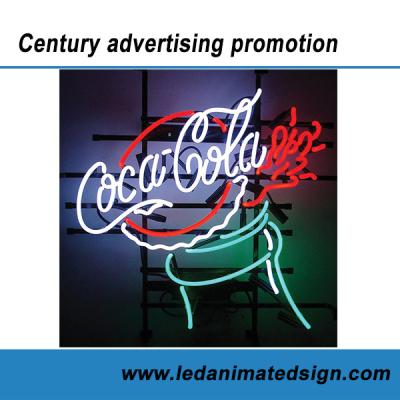 China Coca Cola advertising neon sign for sale