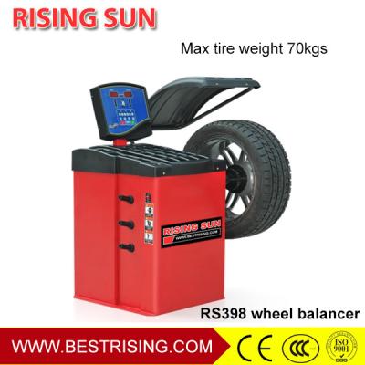 China Automatic car wheel balancing equipment tire garage machine for sale for sale