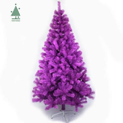 China Christamas Decoration Christmas Home Decoration 6 Feet Purple Christmas Tree for sale