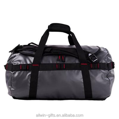 China Multi Material Outdoor Dry Duffle Messenger Waterproof PVC Tarpaulin Travel Tarp Bag for sale