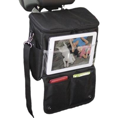 China Back Travel Children Snack Organizer Car Seat With Hanging Portable Tablet Holder for sale