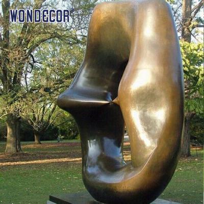 China Large Outdoor Art Sculpture Abstract Copper Sculpture zu verkaufen