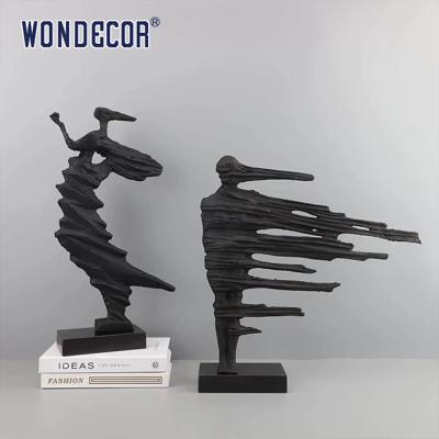 中国 Small Indoor Abstract Metal Art Ornaments And Bronze Sculptures Of People 販売のため