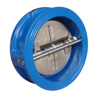 China 2507 Wafer 150LB Double Plate Sea Check Valve General Duet Super Duplex Water Check Valve for sale