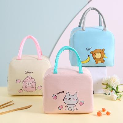 China High Capacity Tote Cooler Lunch Bag Thermal Insulated Portable Food Bags Picnic Lunch Bag For Kids for sale