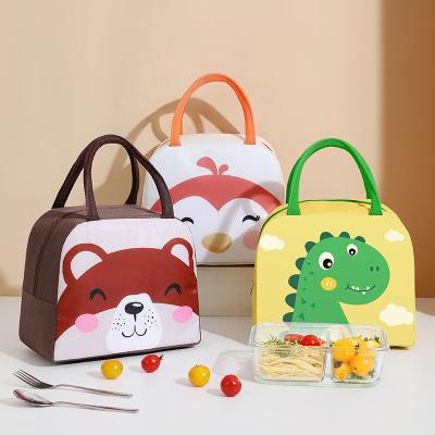 China High Capacity Tote Cooler Lunch Bag Thermal Insulated Portable Food Bags Picnic Lunch Bag For Kids for sale